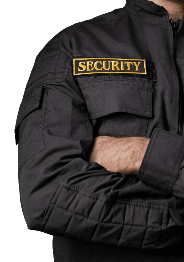 Zenith security guard in uniform